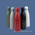 500ml Stainless Steel Silk Printing Vacuum Cola Bottle